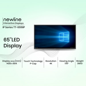 Newline 65 inch Interactive LED Display with Windows OS
