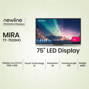 Newline MIRA TT-7520HO 75 inch LED Interactive Display