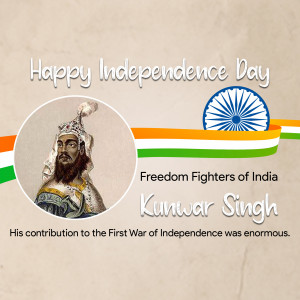 Happy Independence Day - Kunwar Singh Social Media Post For X