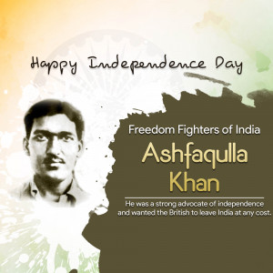 Ashfaqulla Khan - Independence Day Tribute Promotional Banner For X