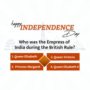 Happy Independence Day Quiz Promotional Banner For Threads