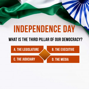 Independence Day Quiz: Pillars Of Democracy Advertisement For Threads