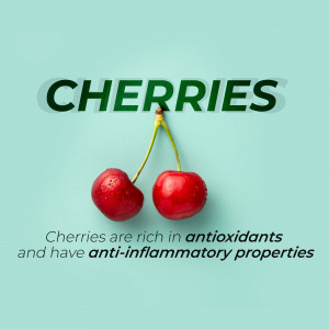 Fresh Cherries - Health Benefits Advertisement For WhatsApp
