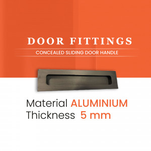 Concealed Sliding Door Handle - Aluminium Business Poster For WhatsApp