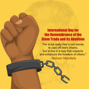 International Day For The Abolition Of Slavery Branding Post For LinkedIn