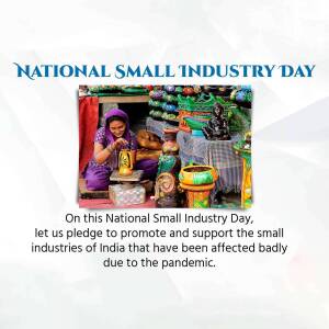 National Small Industry Day - Supporting Local Artisans Poster For Google Business Profile