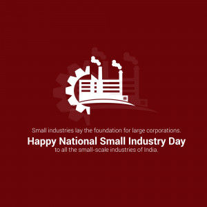 National Small Industry Day Poster For Pinterest