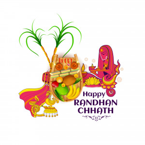 Happy Randhan Chhath Festival Branding Post For Instagram