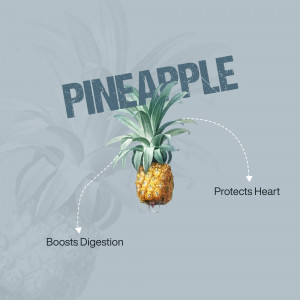 Pineapple Health Benefits Artwork For Twitter