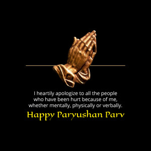 Paryushan Parv - Apology And Reflection Post For Twitter