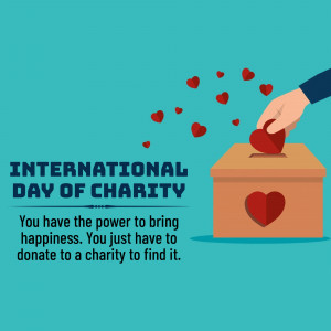 International Day Of Charity - Donate And Make A Difference Design For Threads