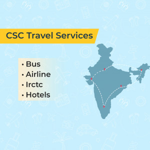CSC Travel Services - India Map Post For LinkedIn