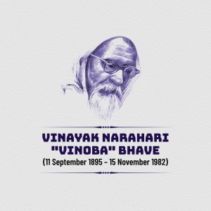 Vinayak Narahari Bhave (Vinoba Bhave) Social Media Post For Twitter