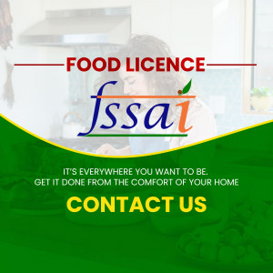 FSSAI Food Licence - Apply Online Creative Design For Telegram
