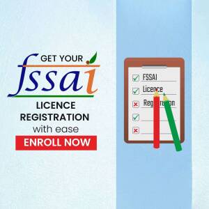 FSSAI License Registration Post For Instagram