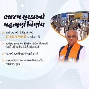 Gujarat Government Important Decisions Business Poster For X