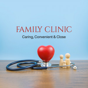 Family Clinic - Healthcare And Wellbeing Post For X