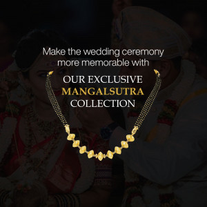 Exclusive Mangalsutra Collection Banner For Pinterest