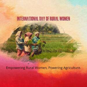 International Day Of Rural Women Template For Pinterest