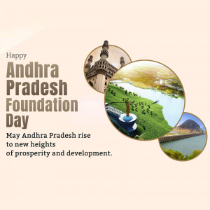 Happy Andhra Pradesh Foundation Day Advertisement For Pinterest