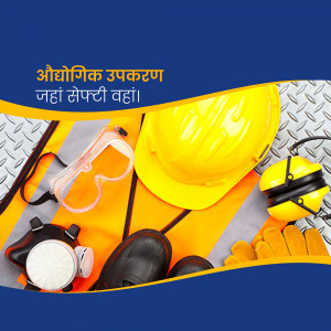 Industrial Safety Equipment Social Media Post For Pinterest