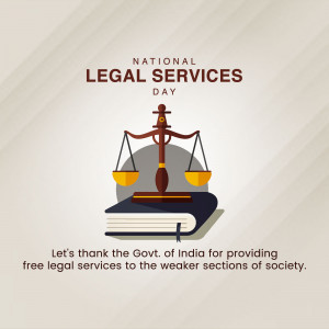 National Legal Services Day Banner For X