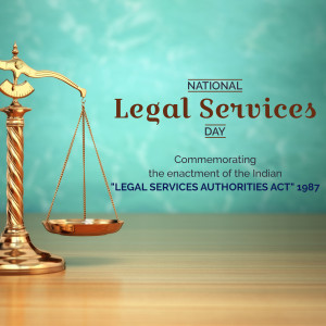 National Legal Services Day Social Media Post For Telegram