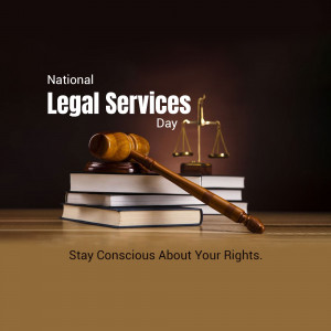 National Legal Services Day Template For Threads