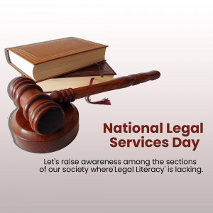 National Legal Services Day Template For Facebook