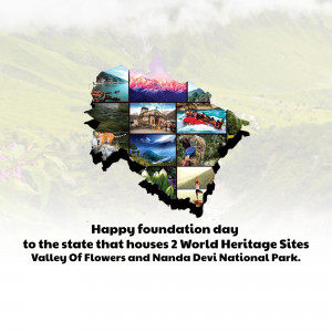 Jammu And Kashmir Foundation Day - World Heritage Sites Poster For Twitter