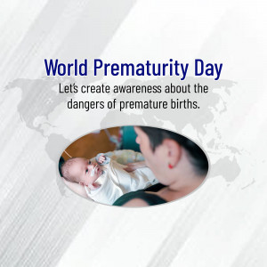World Prematurity Day Awareness Post For Telegram