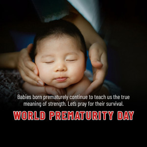 World Prematurity Day - A Gentle Touch Advertisement For WhatsApp