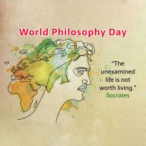 World Philosophy Day Graphic For Twitter