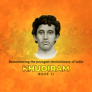 Khudiram Bose - Youngest Revolutionary Of India Design For Facebook