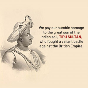 Tipu Sultan - The Tiger Of Mysore Image For LinkedIn