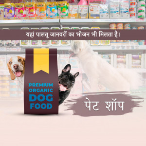 Pet Shop - Dog Food And Supplies Banner For Twitter
