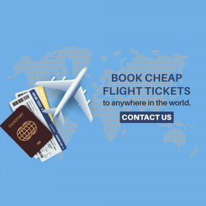Book Cheap Flight Tickets Branding Post For Threads