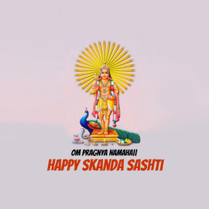 Happy Skanda Sashti Advertisement For Threads
