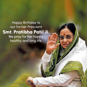 Pratibha Patil Birthday Greeting Template For Google Business Profile