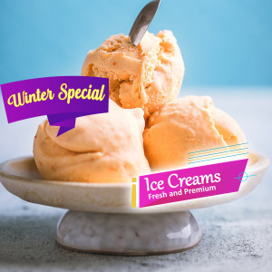Winter Special Ice Cream Graphic For X