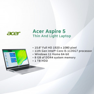Acer Aspire 5 Laptop - Product Showcase Creative Design For Telegram