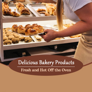 Freshly Baked Pastries Template For Twitter