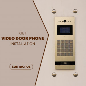 Video Door Phone Installation Artwork For Threads