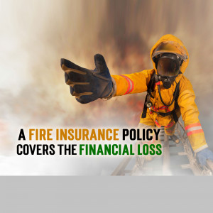 Fire Insurance Policy - Financial Protection Artwork For Google Business Profile