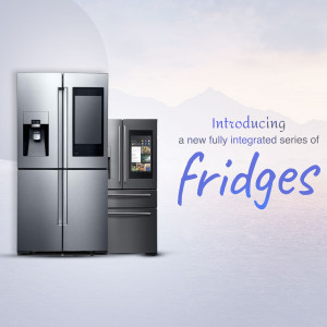 Samsung Bespoke Refrigerators - New Integrated Series Creative Design For X
