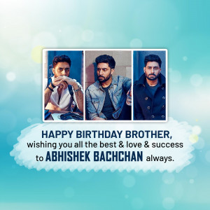 Abhishek Bachchan Birthday Wish Post For LinkedIn
