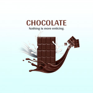 Indulgent Chocolate Delight Flyer For Twitter