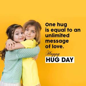 Hug Day Greeting Image For X