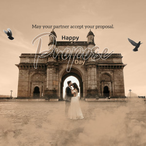 Propose Day At Gateway Of India Advertisement For Pinterest