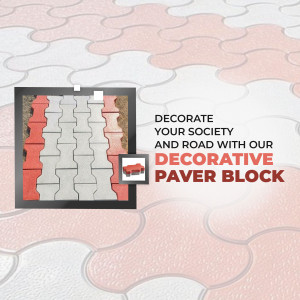 Decorative Paver Block For Society Roads Design For Facebook